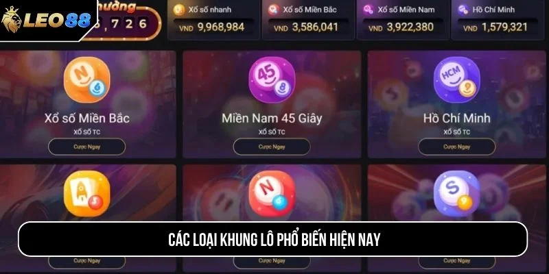 Chi tiết các loại khung lô hiện nay