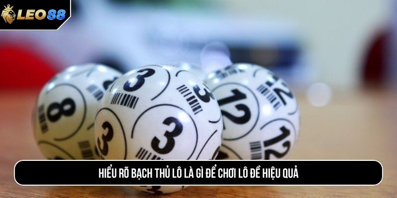 Hiểu rõ bạch thủ lô là gì để chơi lô đề hiệu quả