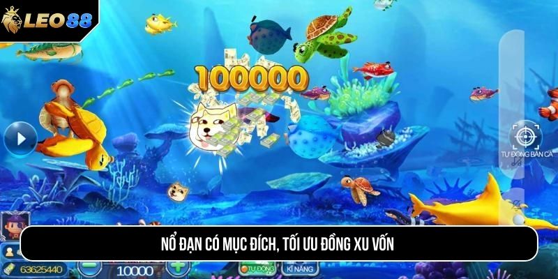 Nổ đạn có mục đích, tối ưu đồng xu vốn